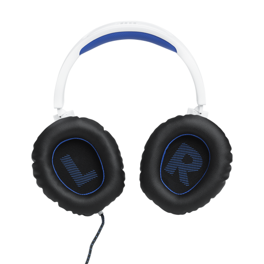 JBL Quantum 100P Console - White - Wired over-ear gaming headset with a detachable mic - Detailshot 1